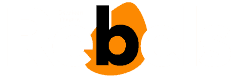 ReBels portrait logo with BT