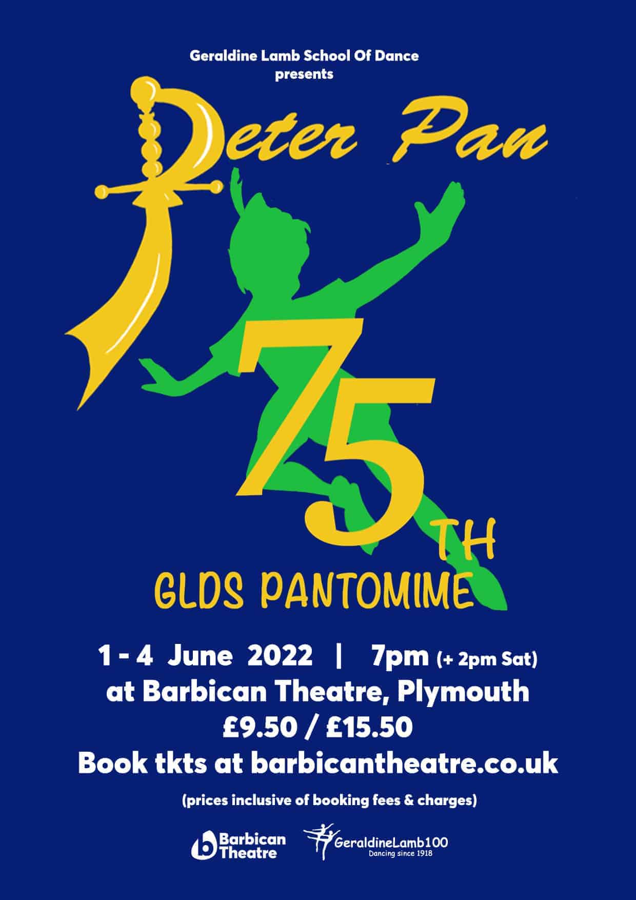 Geraldine Lamb Peter Pan Poster June 2022