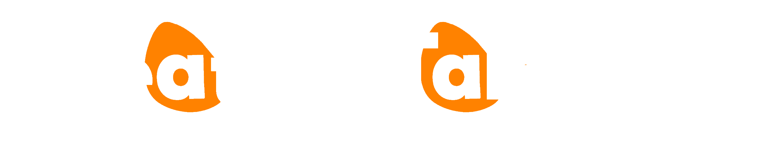 Creative Takeover logo - thin WHITE landscape
