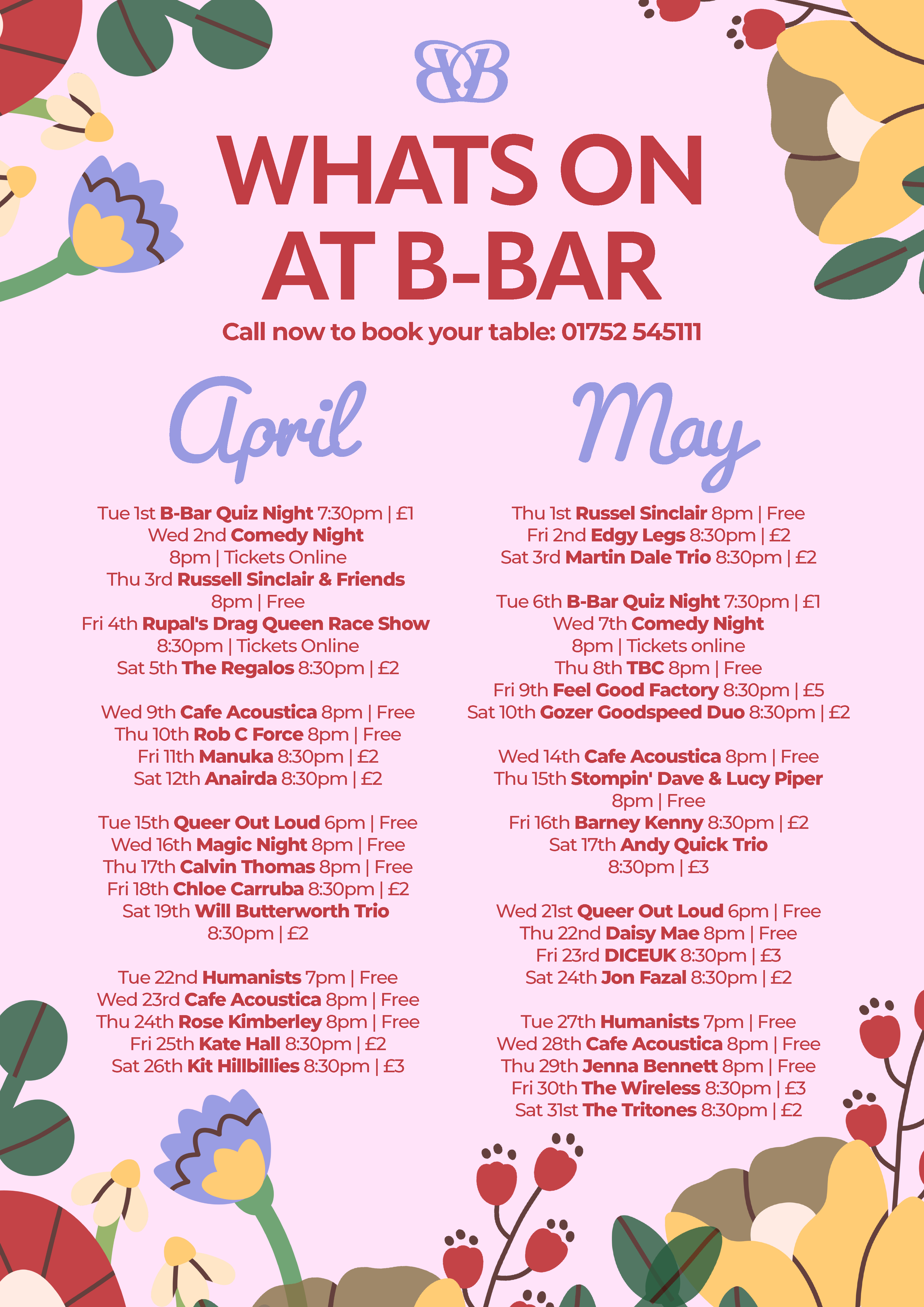 APRILMAY